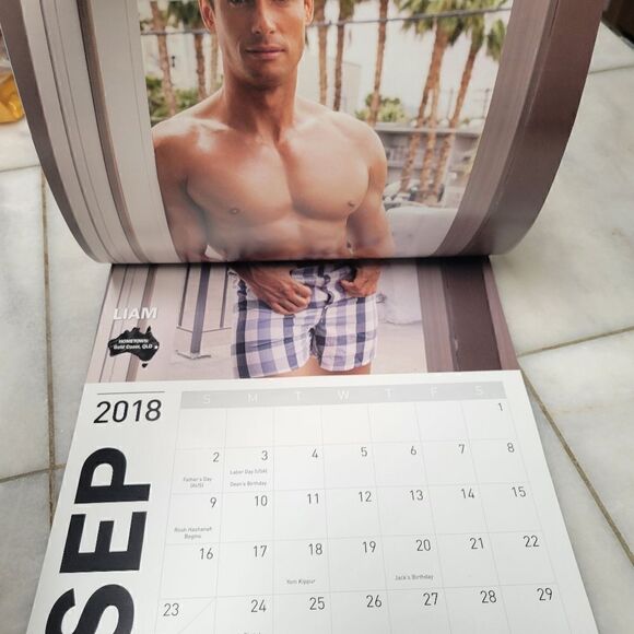 Thunder from Down Under Roadtrip to Vegas 2019 Wall Calendar - Picture 7 of 7